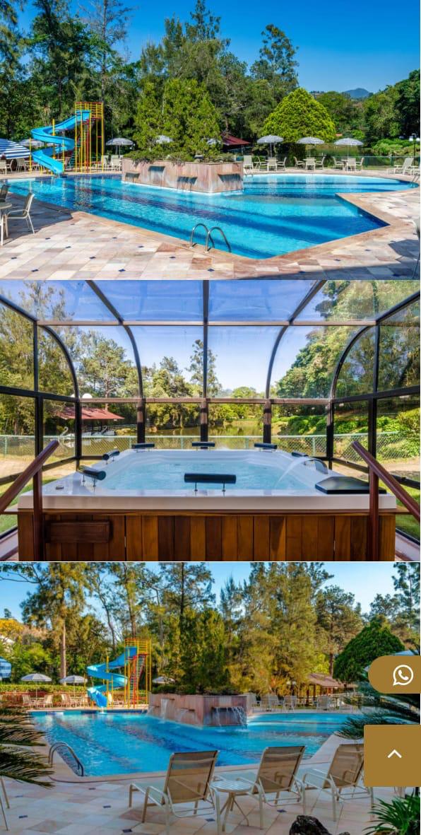 Área de lazer e piscina